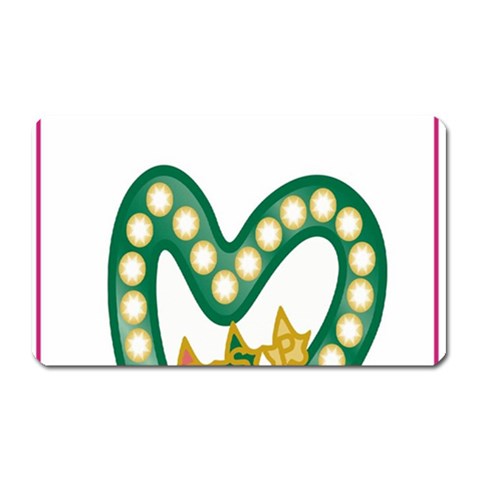 aka_chaise_border2 Magnet (Rectangular) from ArtsNow.com Front