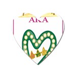 aka_chaise_border2 Magnet (Heart)
