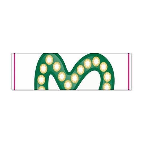 aka_chaise_border2 Sticker Bumper (10 pack) from ArtsNow.com Front