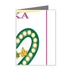 aka_chaise_border2 Mini Greeting Card