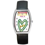 aka_chaise_border2 Barrel Style Metal Watch