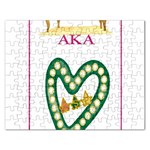 aka_chaise_border2 Jigsaw Puzzle (Rectangular)
