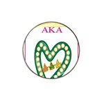 aka_chaise_border2 Hat Clip Ball Marker