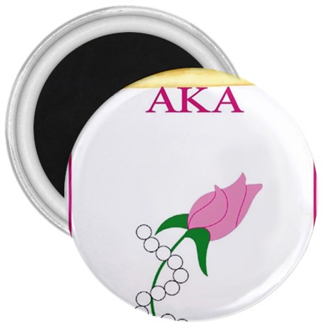 aka_chaise_borde 3  Magnet from ArtsNow.com Front