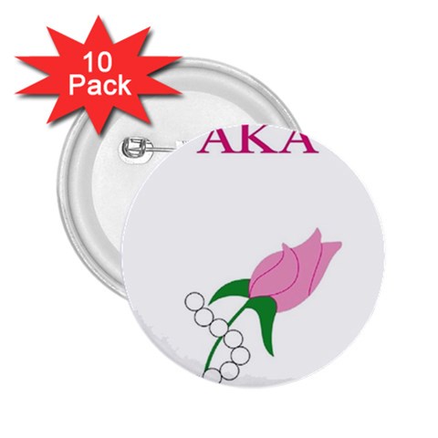 aka_chaise_borde 2.25  Button (10 pack) from ArtsNow.com Front