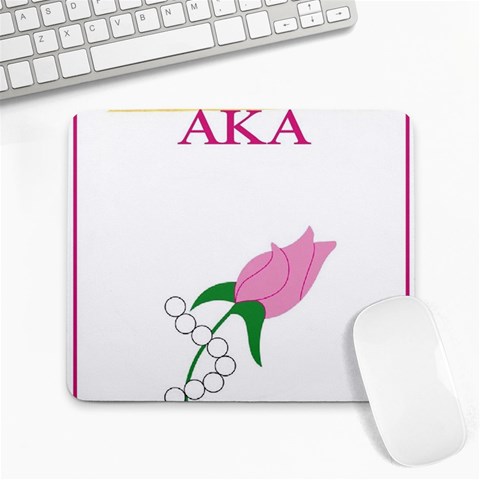 aka_chaise_borde Large Mousepad from ArtsNow.com Front