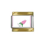 aka_chaise_borde Gold Trim Italian Charm (9mm)