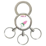 aka_chaise_borde 3-Ring Key Chain