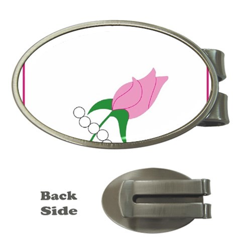 aka_chaise_borde Money Clip (Oval) from ArtsNow.com Front