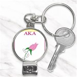 aka_chaise_borde Nail Clippers Key Chain