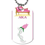 aka_chaise_borde Dog Tag (One Side)
