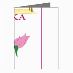 aka_chaise_borde Greeting Cards (Pkg of 8) from ArtsNow.com Left