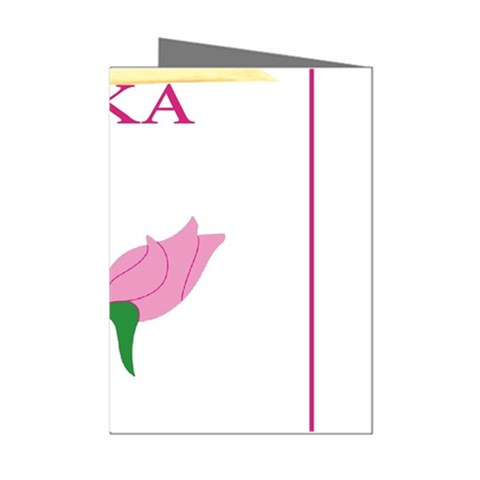 aka_chaise_borde Mini Greeting Cards (Pkg of 8) from ArtsNow.com Left