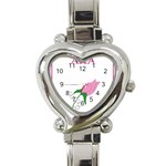 aka_chaise_borde Heart Italian Charm Watch