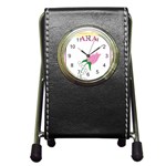 aka_chaise_borde Pen Holder Desk Clock