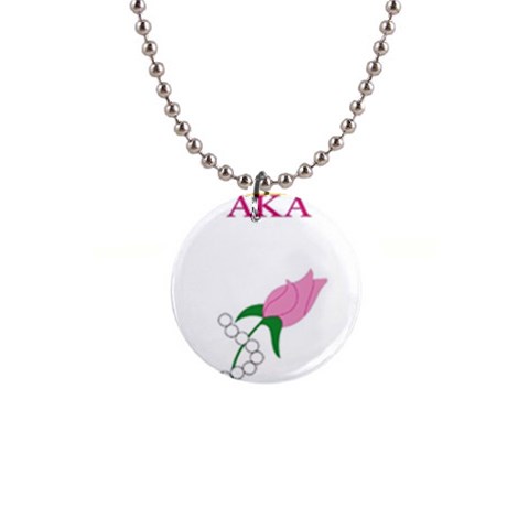 aka_chaise_borde 1  Button Necklace from ArtsNow.com Front