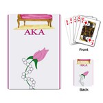 aka_chaise_borde Playing Cards Single Design
