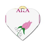 aka_chaise_borde Dog Tag Heart (One Side)