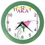 aka_chaise_borde Color Wall Clock