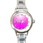 AKA%20BALL Round Italian Charm Watch