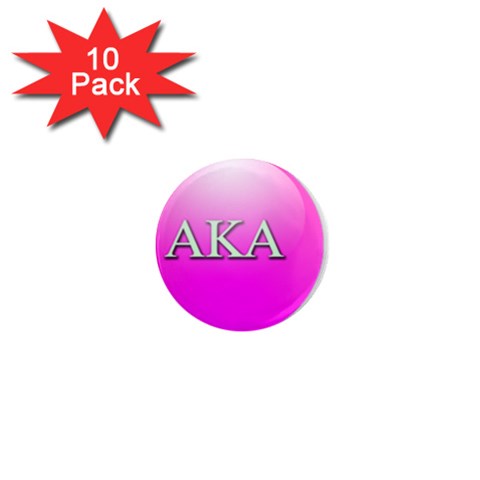 AKA%20BALL 1  Mini Magnet (10 pack)  from ArtsNow.com Front