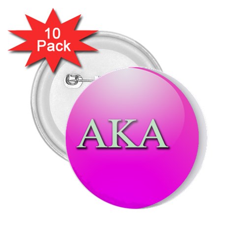 AKA%20BALL 2.25  Button (10 pack) from ArtsNow.com Front