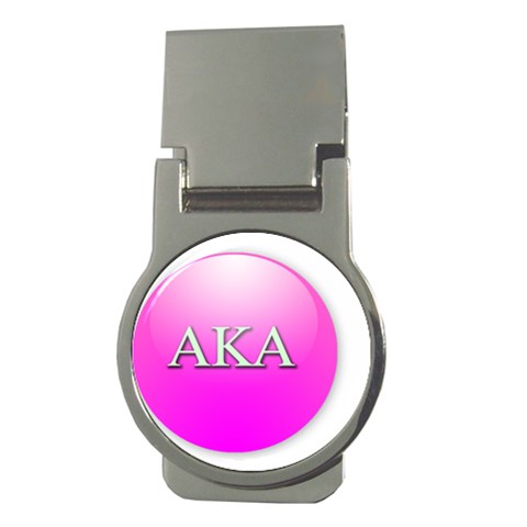 AKA%20BALL Money Clip (Round) from ArtsNow.com Front