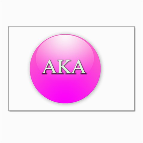 AKA%20BALL Postcard 4 x 6  (Pkg of 10) from ArtsNow.com Front