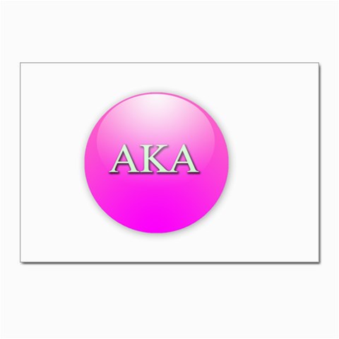 AKA%20BALL Postcards 5  x 7  (Pkg of 10) from ArtsNow.com Front