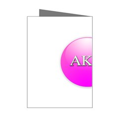 AKA%20BALL Mini Greeting Card from ArtsNow.com Right