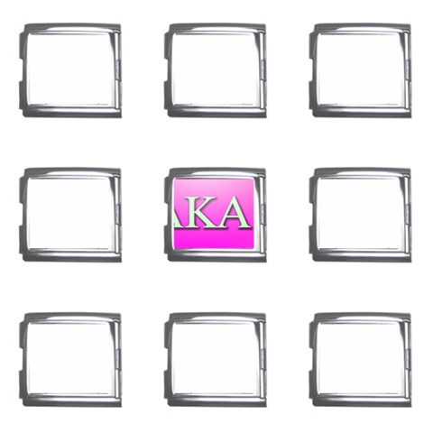 AKA%20BALL Mega Link Italian Charm (9 pack) from ArtsNow.com Front