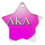 AKA%20BALL Star Ornament (Two Sides)