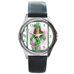 AKA Wanted Round Metal Watch