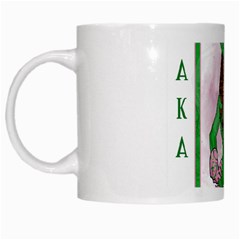AKA Wanted White Mug from ArtsNow.com Left
