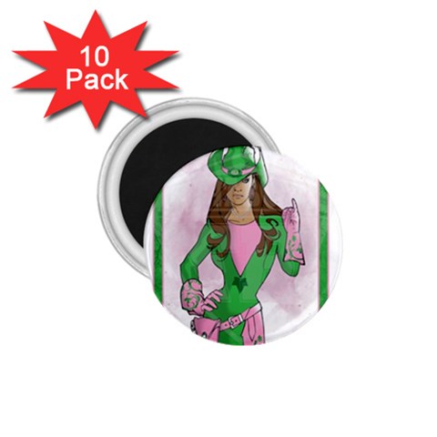 AKA Wanted 1.75  Magnet (10 pack)  from ArtsNow.com Front