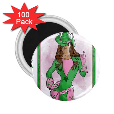 AKA Wanted 2.25  Magnet (100 pack)  from ArtsNow.com Front