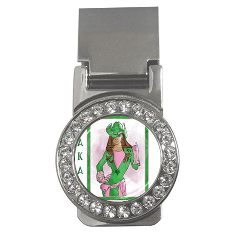 AKA Wanted Money Clip (CZ) from ArtsNow.com Front