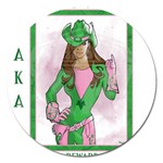 AKA Wanted Magnet 5  (Round)