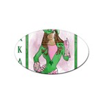 AKA Wanted Sticker Oval (10 pack)