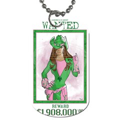 AKA Wanted Dog Tag (Two Sides) from ArtsNow.com Front