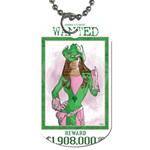 AKA Wanted Dog Tag (Two Sides)