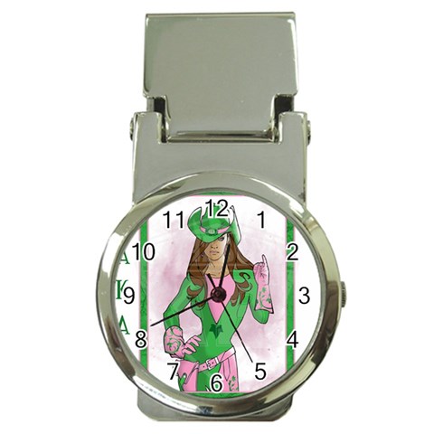 AKA Wanted Money Clip Watch from ArtsNow.com Front