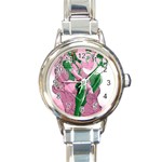 aka True Elegance Round Italian Charm Watch