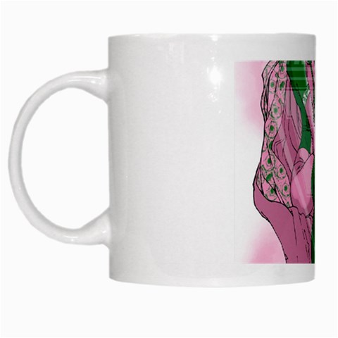 aka True Elegance White Mug from ArtsNow.com Left