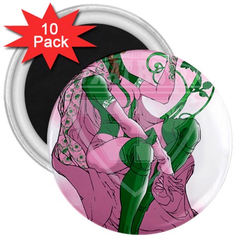 aka True Elegance 3  Magnet (10 pack) from ArtsNow.com Front