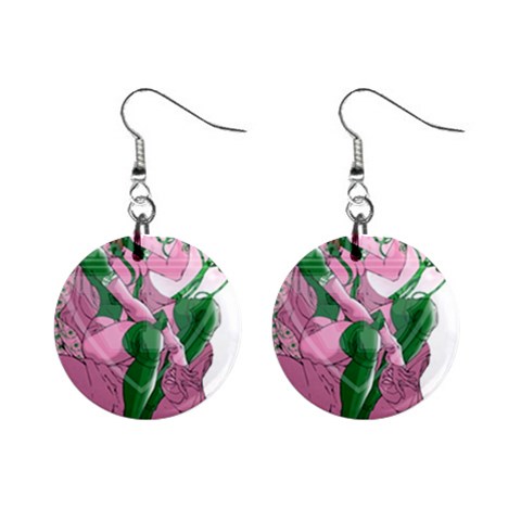 aka True Elegance 1  Button Earrings from ArtsNow.com Front
