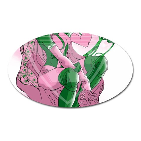 aka True Elegance Magnet (Oval) from ArtsNow.com Front