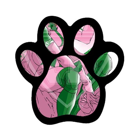 aka True Elegance Magnet (Paw Print) from ArtsNow.com Front