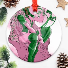 aka True Elegance Round Ornament (Two Sides) from ArtsNow.com Front