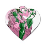 aka True Elegance Dog Tag Heart (Two Sides)